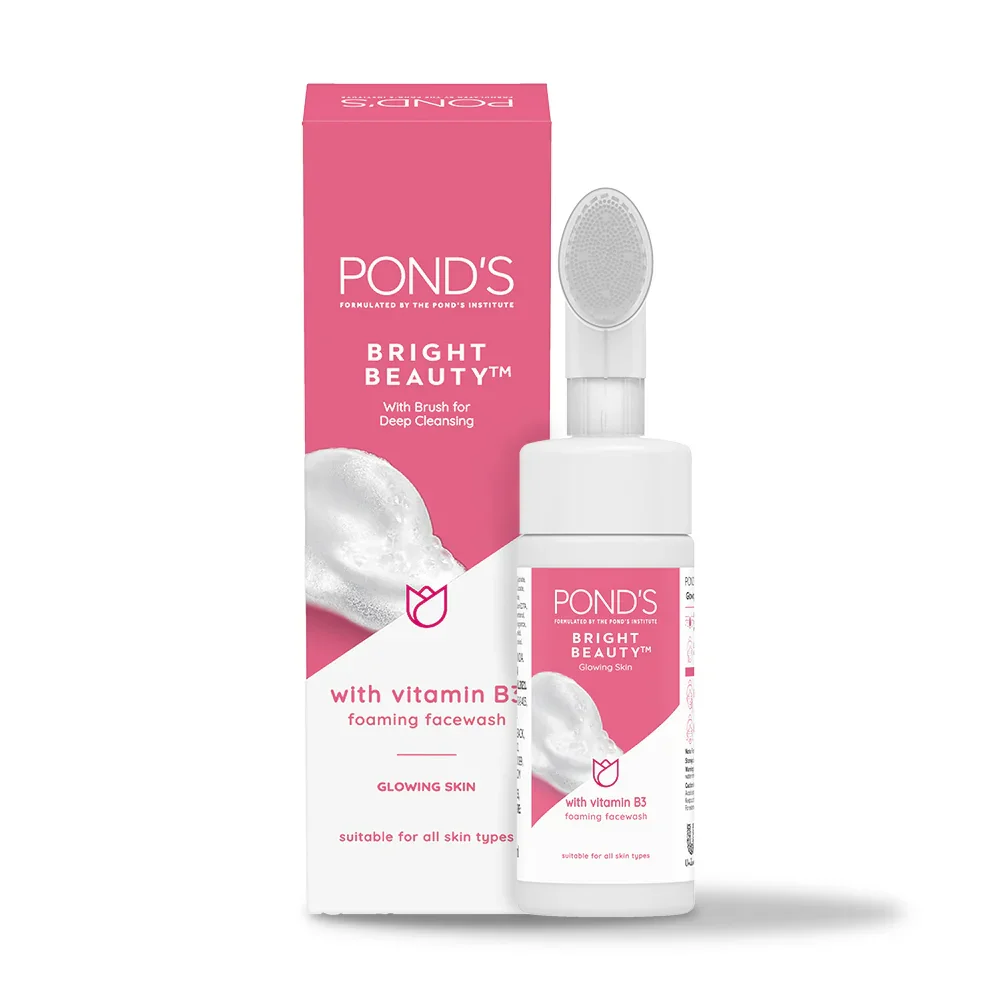 Bright Beauty Foaming Brush Facewash by Ponds