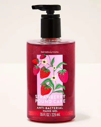 Strawberry Pound Cake Hand Sanitizer with Pump by Bath & Body Works