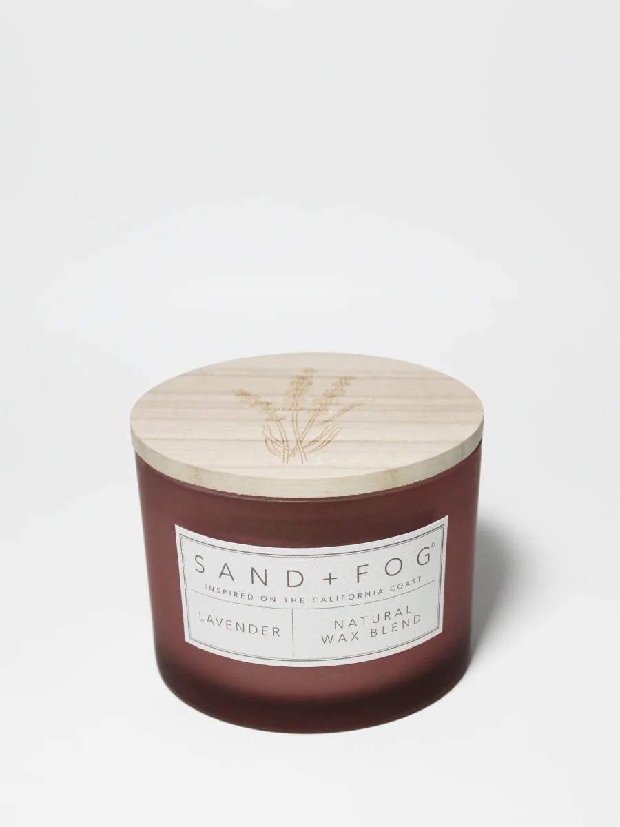 Lavender Candle by Sand + Fog
