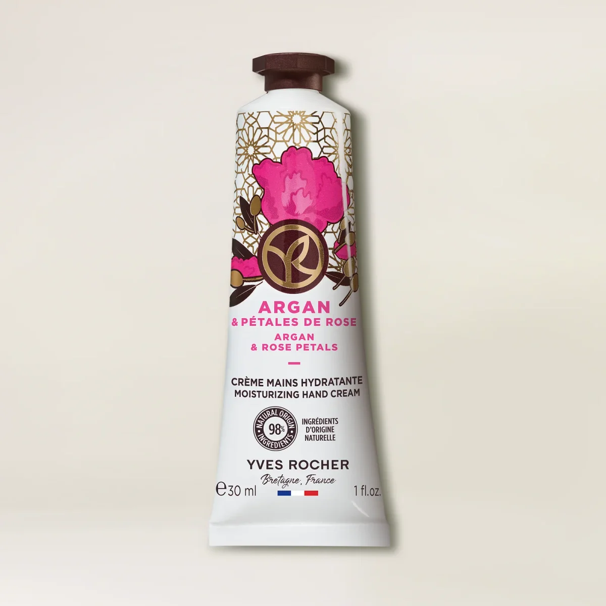 Argan & Rose Petals Moisturizing Hand Cream by Yves Rocher