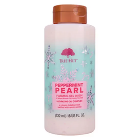Peppermint Pearl Foaming Gel Wash by Tree Hut