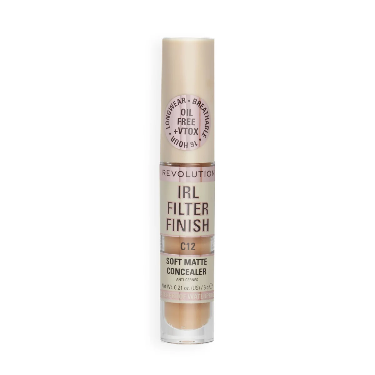 IRL Filter 16H Hydrating Full Coverage Concealer by Revolution Beauty