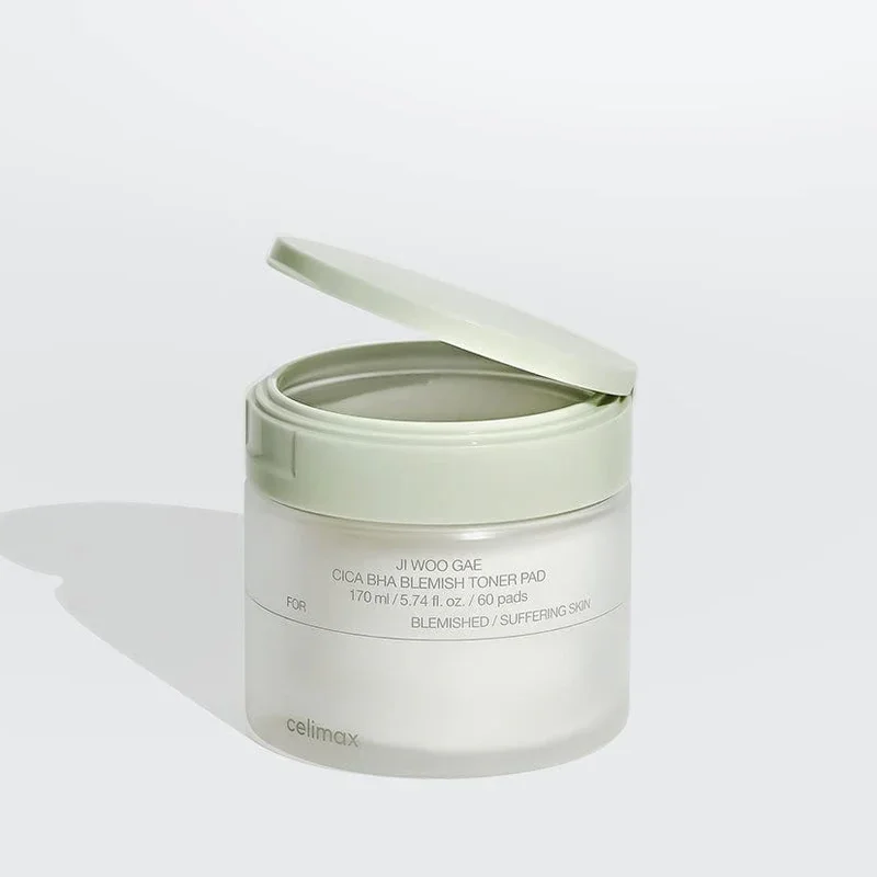 Ji Woo Gae Cica BHA Blemish Toner Pad by celimax
