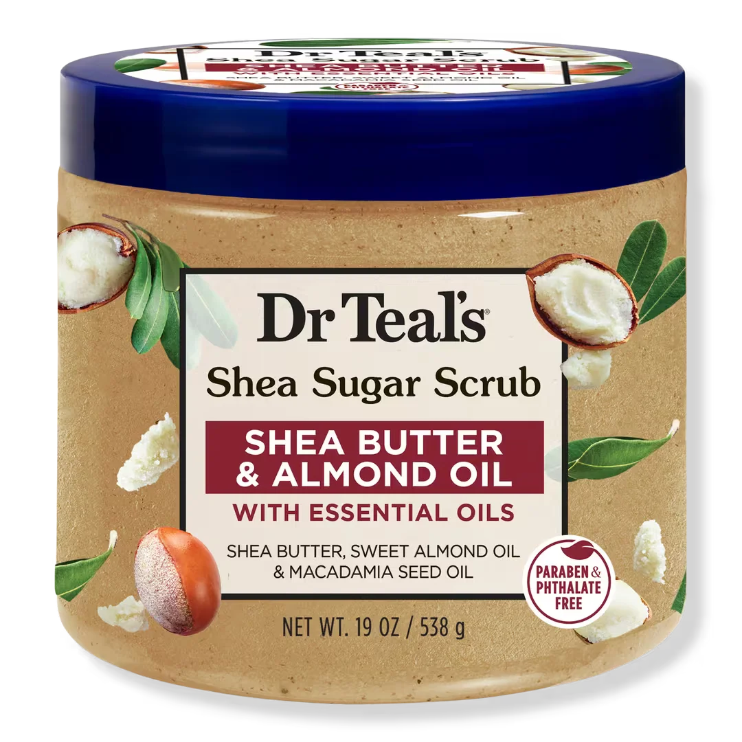 Shea Butter & Almond Oil Shea Sugar Scrub by Dr Teal's