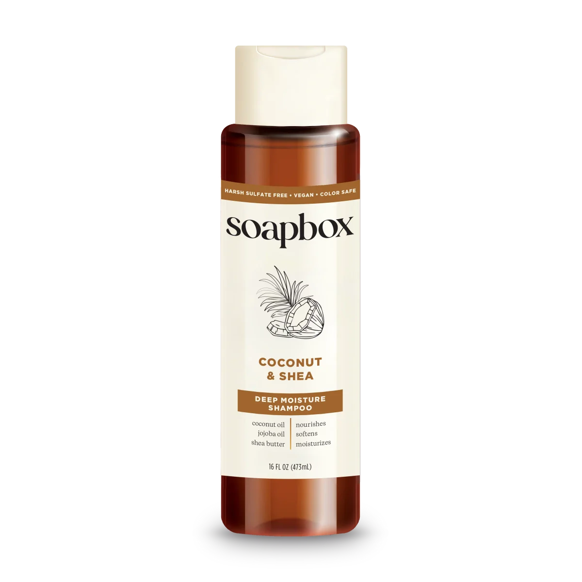 Coconut & Shea Deep Moisture Shampoo by Soapbox