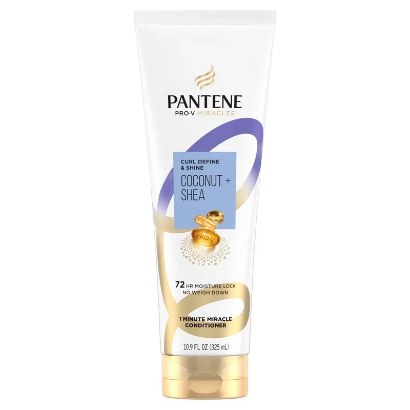 Curl Define & Shine Coconut + Shea 1 Minute Miracle Conditioner by Pantene