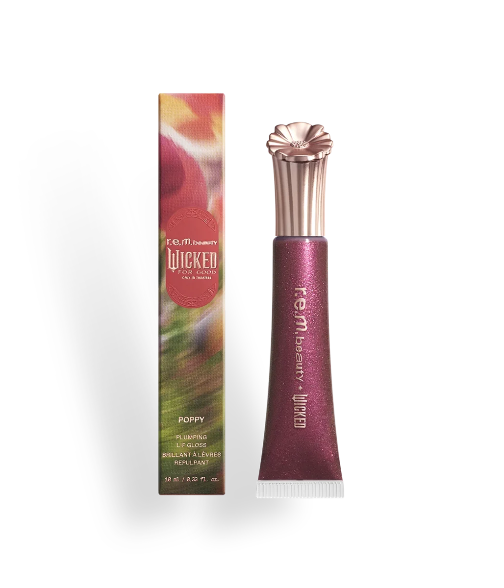 For Good Poppy Plumping Lip Gloss by r.e.m. beauty