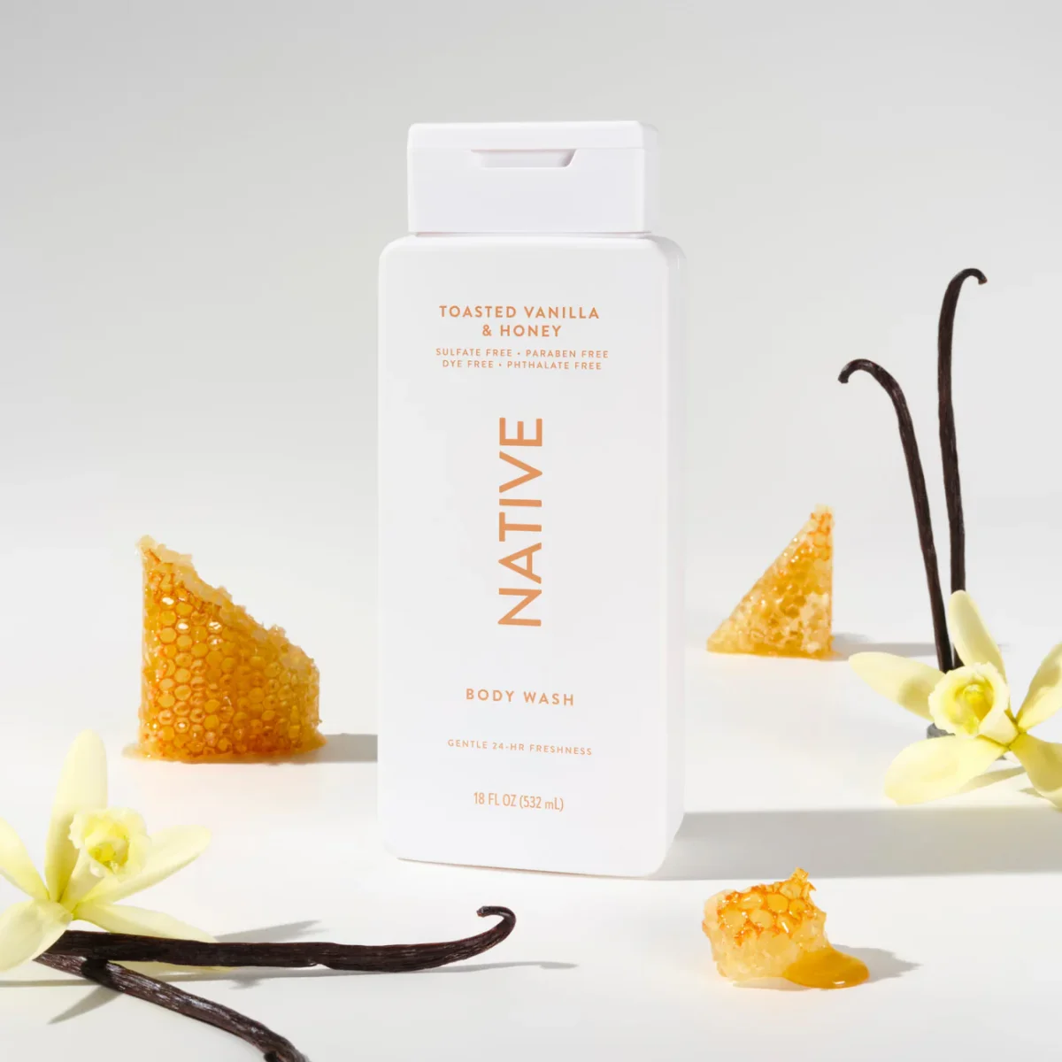 Toasted Vanilla & Honey Body Wash by Native