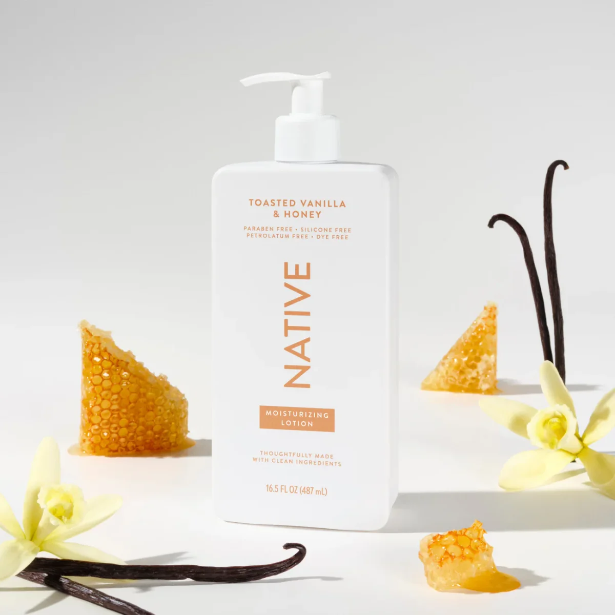 Toasted Vanilla & Honey Body Lotion by Native
