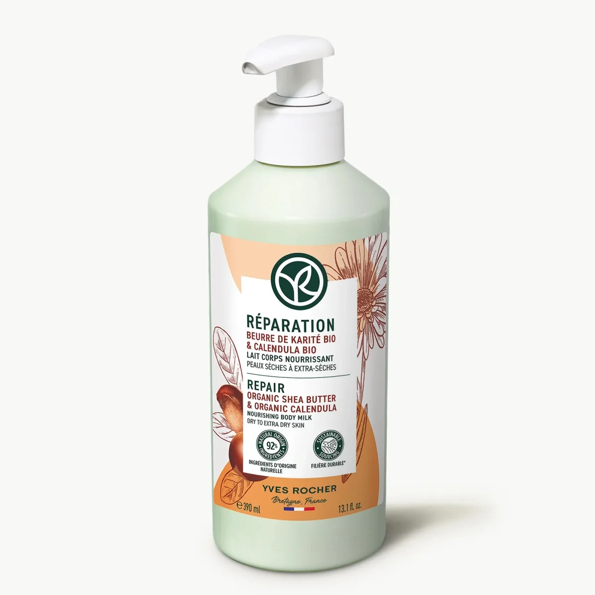 Repair Organic Shea Butter Nourishing Body Milk by Yves Rocher