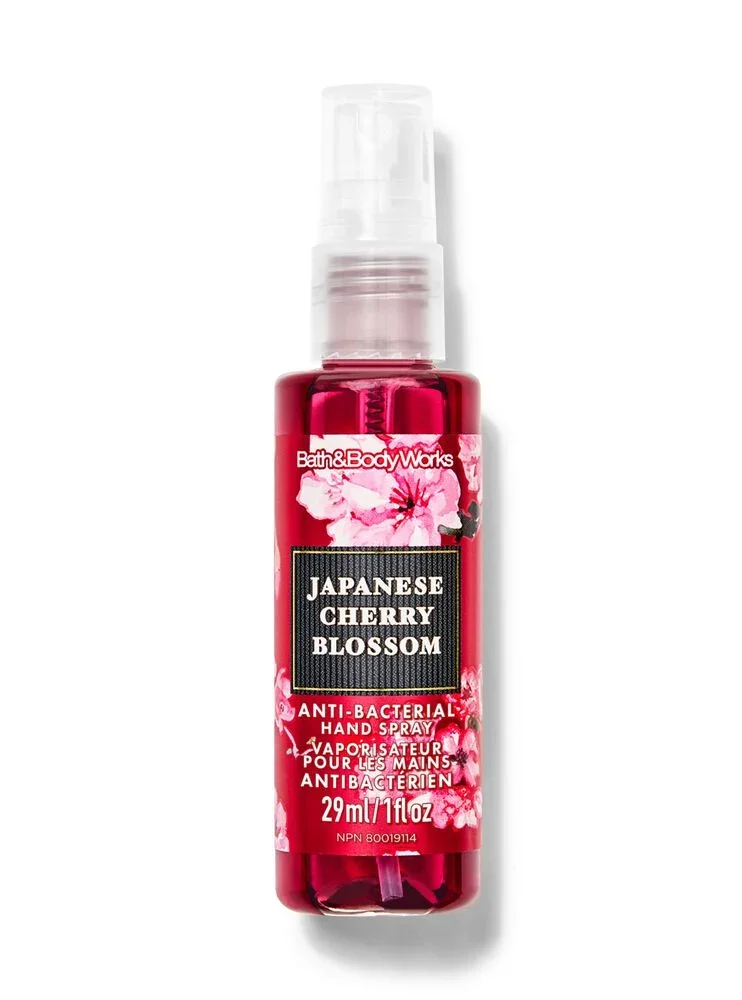 Japanese Cherry Blossom Hand Sanitizer Spray by Bath & Body Works