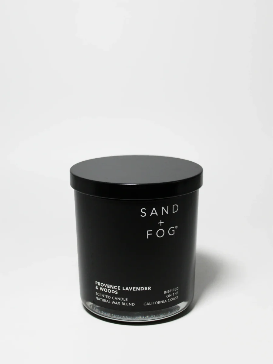 Provence Lavender & Woods Candle by Sand + Fog