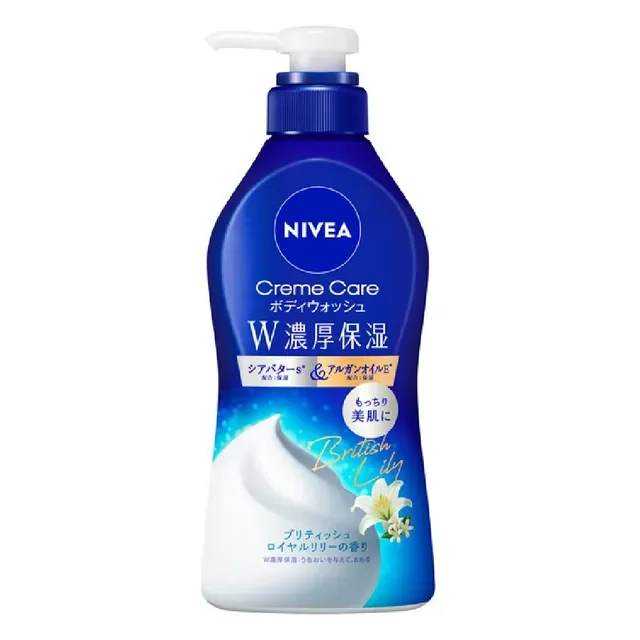British Lily Creme Care Double Rich Moisture Body Wash by NIVEA
