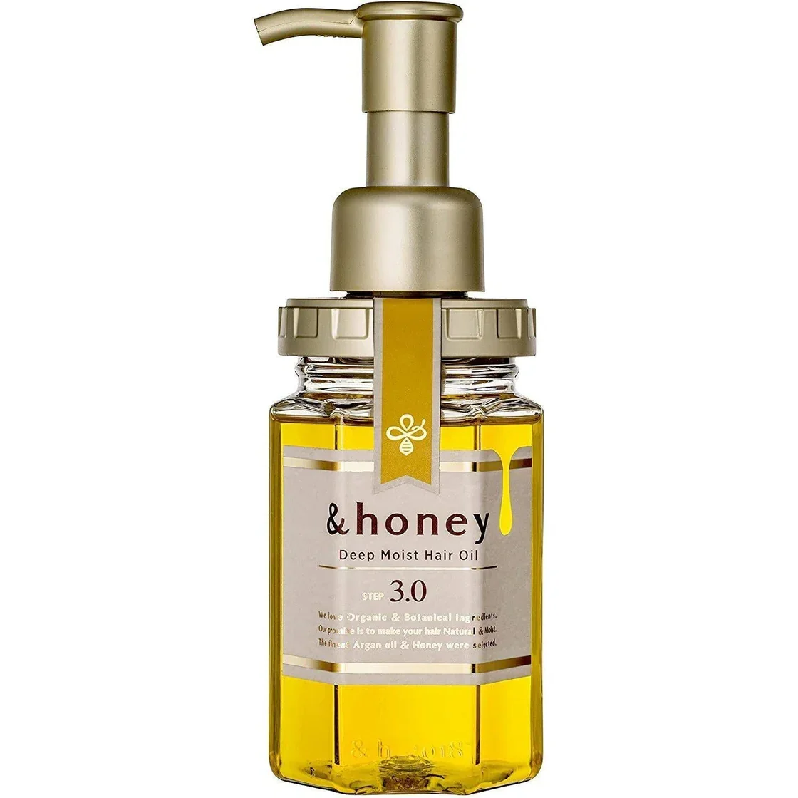 Deep Moist Hair Oil by &honey