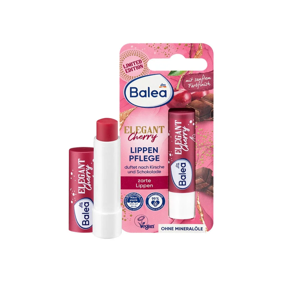 Elegant Cherry Lip Balm by Balea