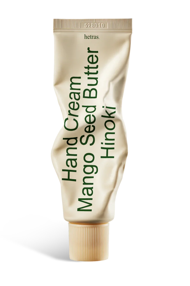 Hinoki Mango Seed Butter Hand Cream by Hetras.