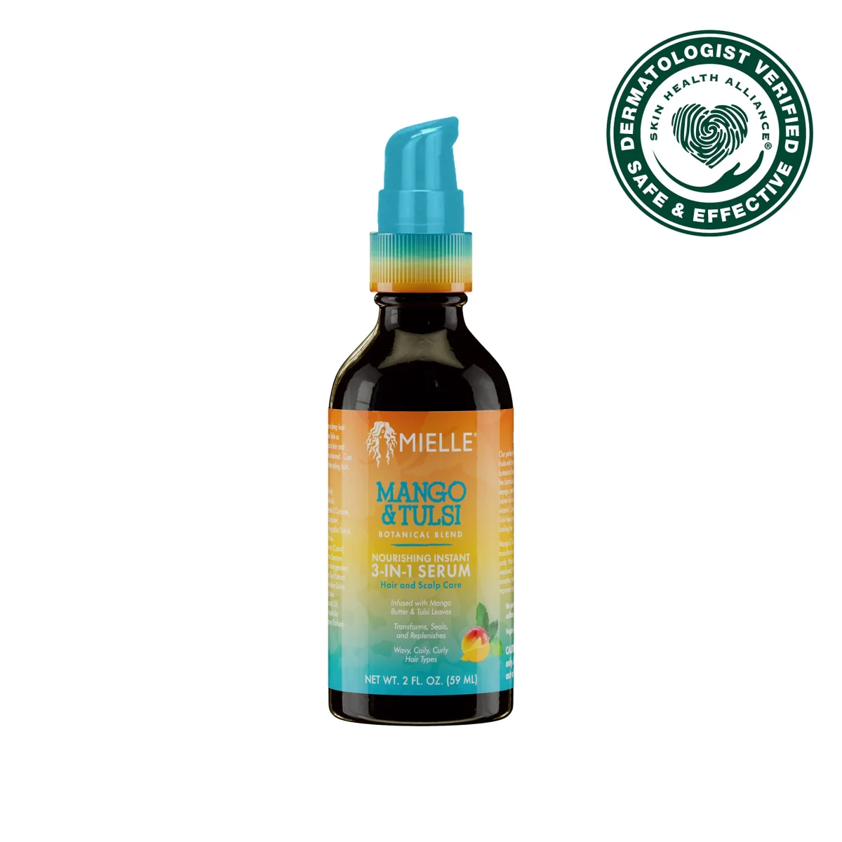 Mango & Tulsi Nourishing Instant 3-In-1 Serum by Mielle Organics