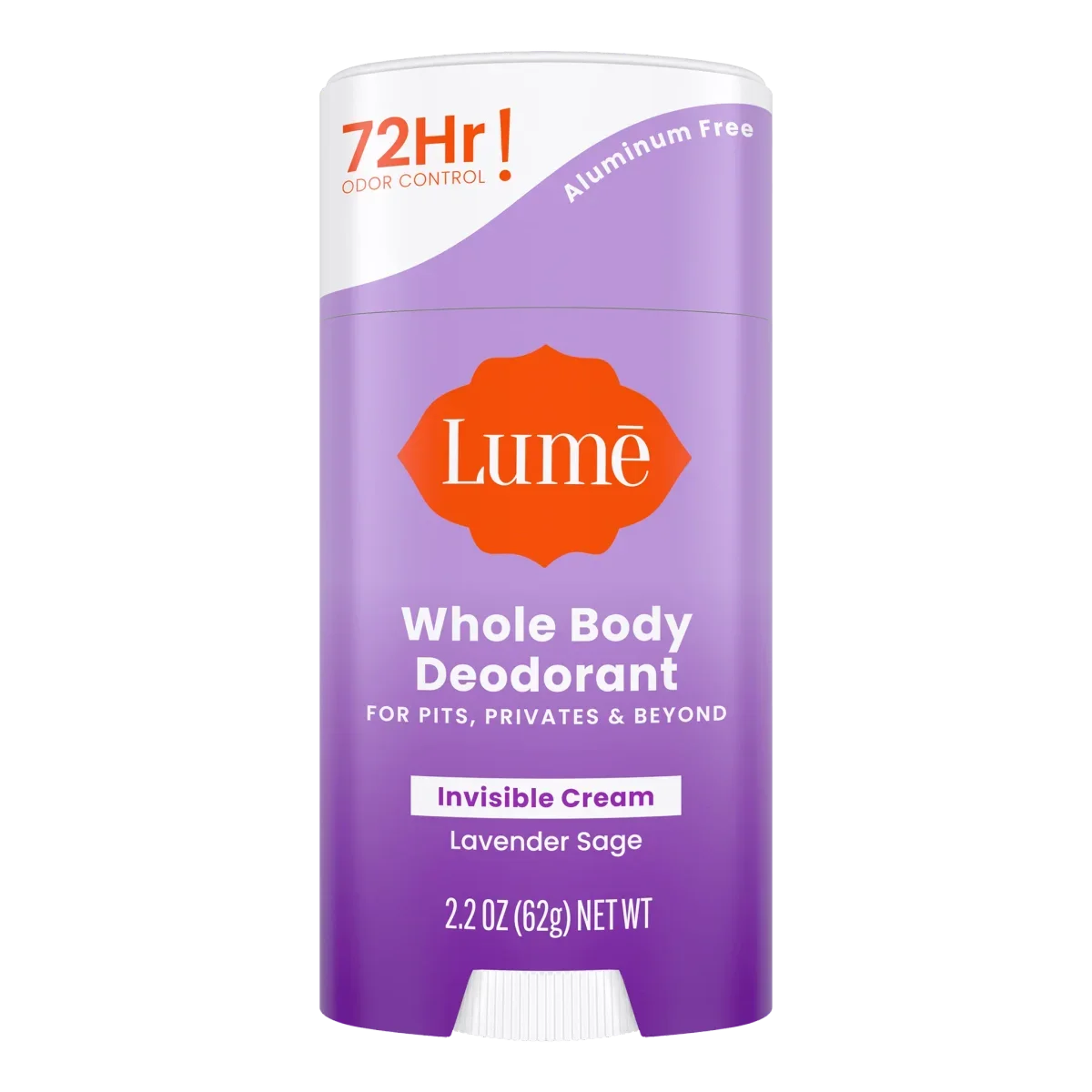 Lavender Sage Whole Body Cream Stick Deodorant by Lume