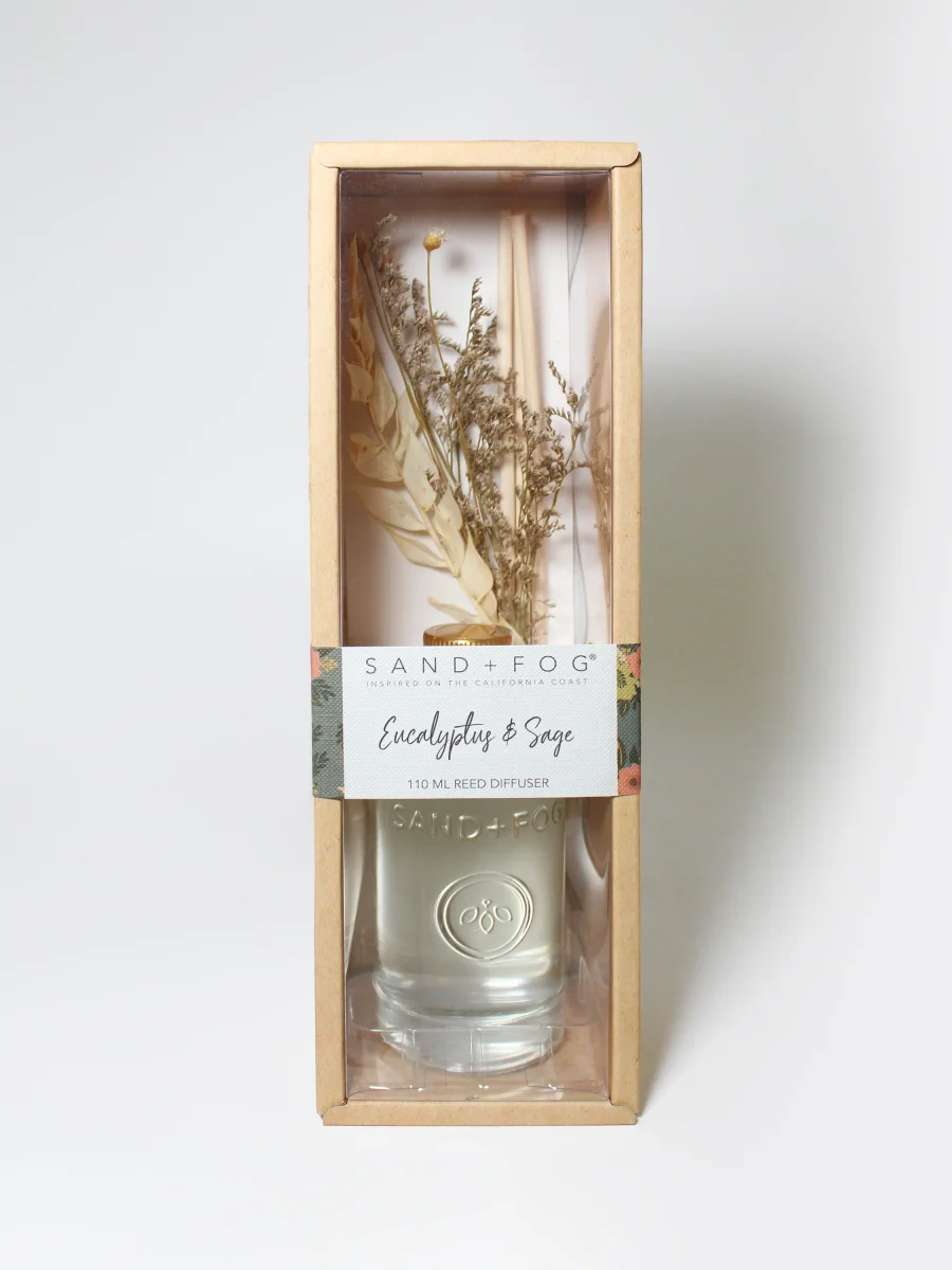 Eucalyptus & Sage Reed Diffuser by Sand + Fog