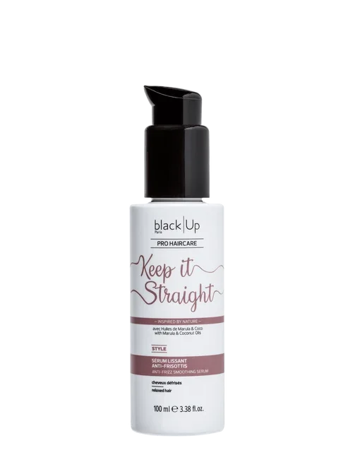 Keep It Straight Anti-Frizz Smoothing Serum by Black Up