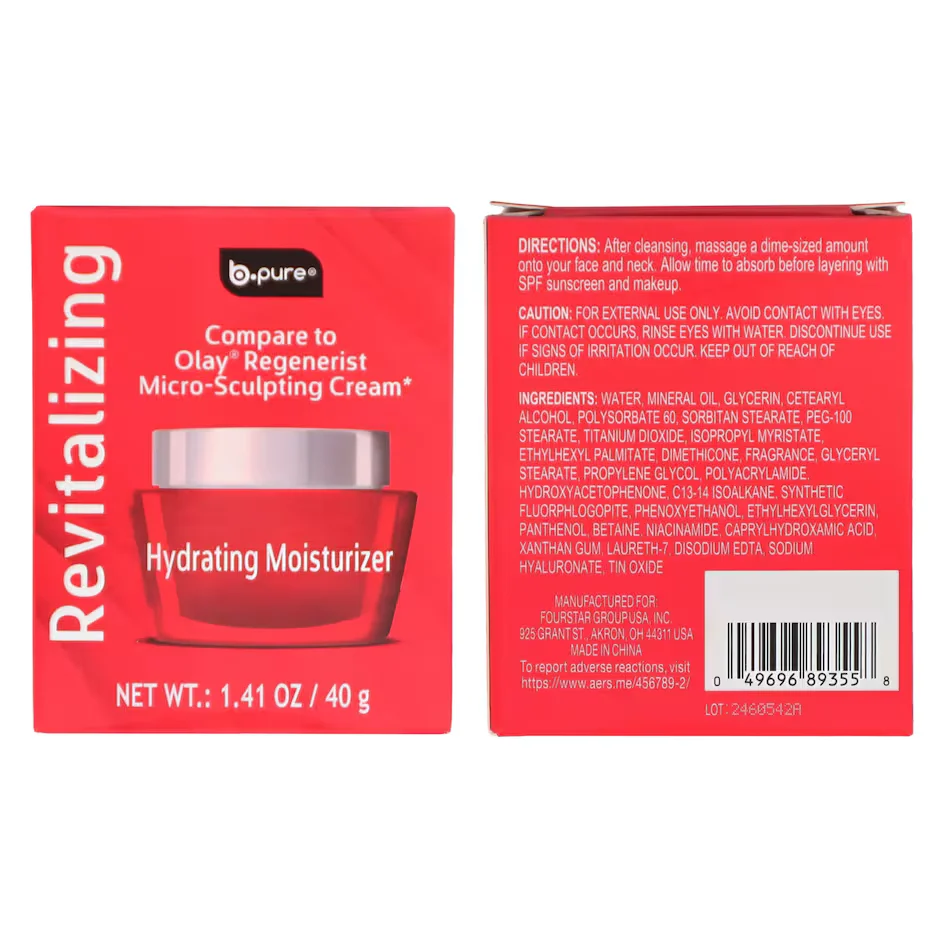 Revitalizing Hydrating Moisturizer by b pure