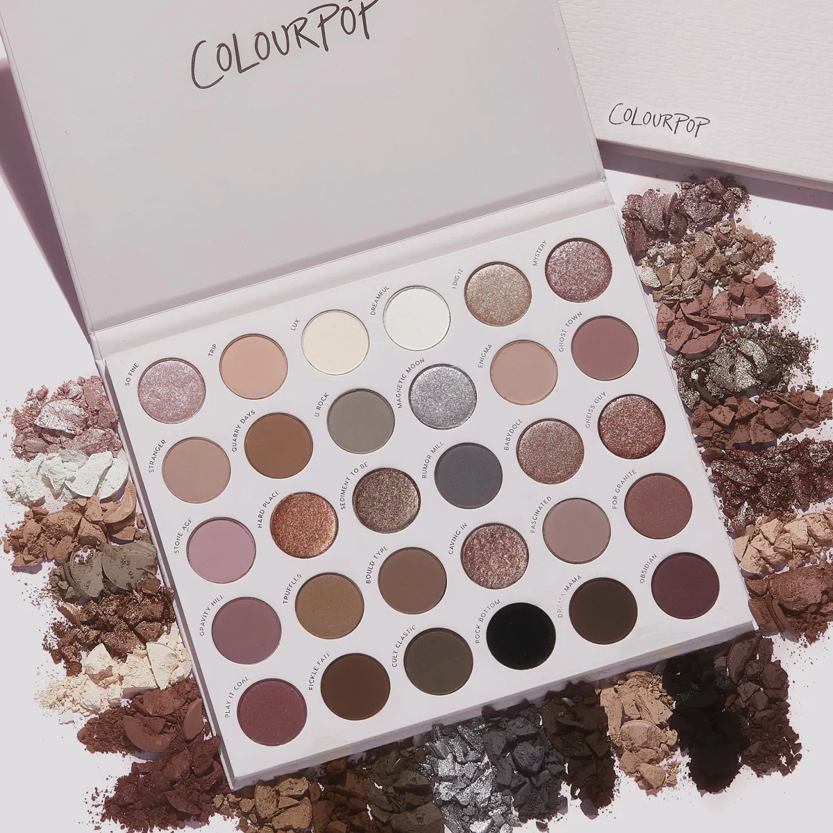Stone Cold Fox Cool-Toned Eyeshadow Palette by ColourPop