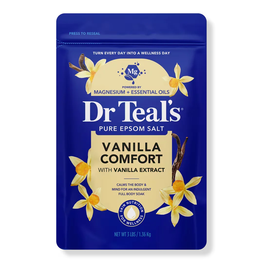 Vanilla Comfort Epsom Salt Soak by Dr Teal's