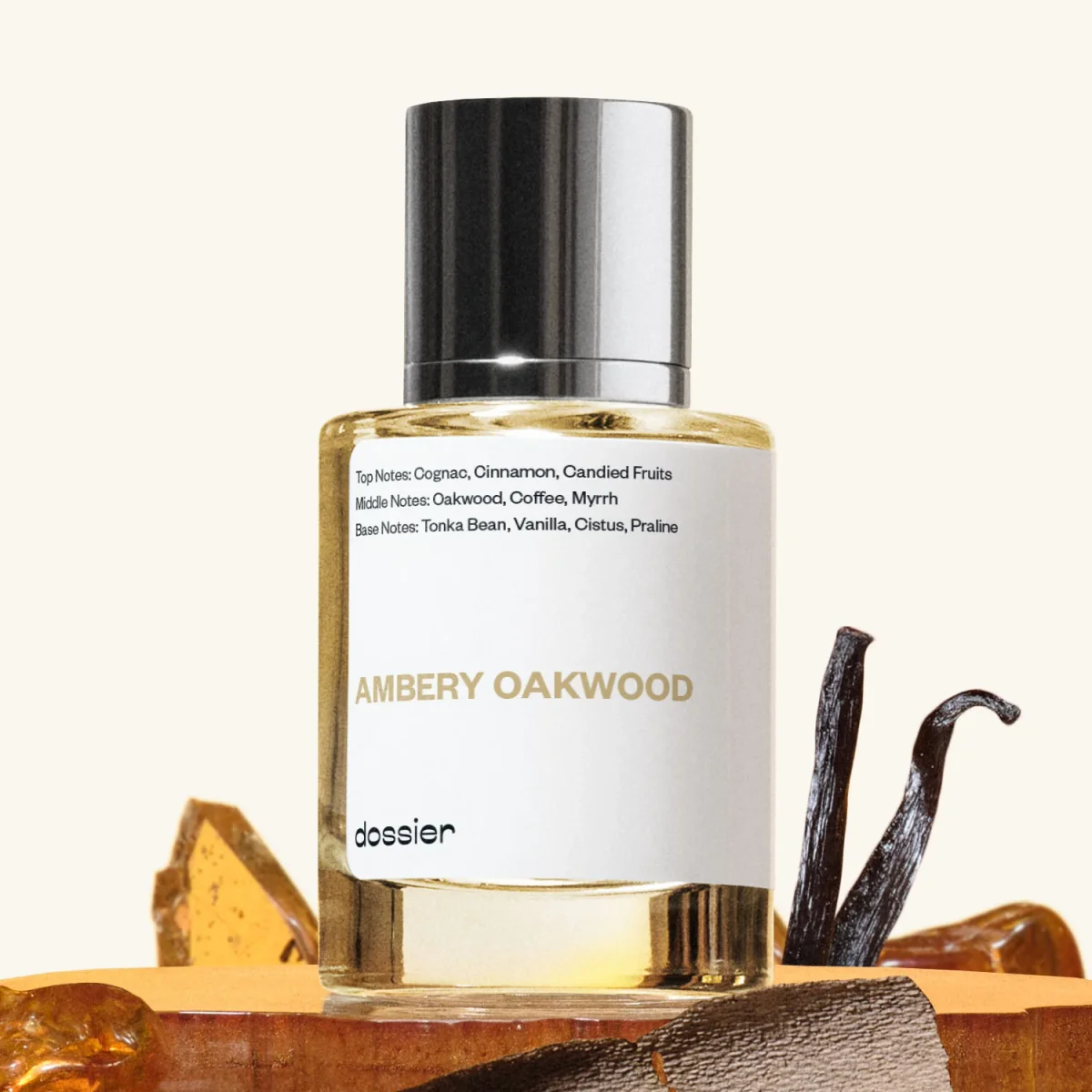 Ambery Oakwood Eau de Parfum by Dossier