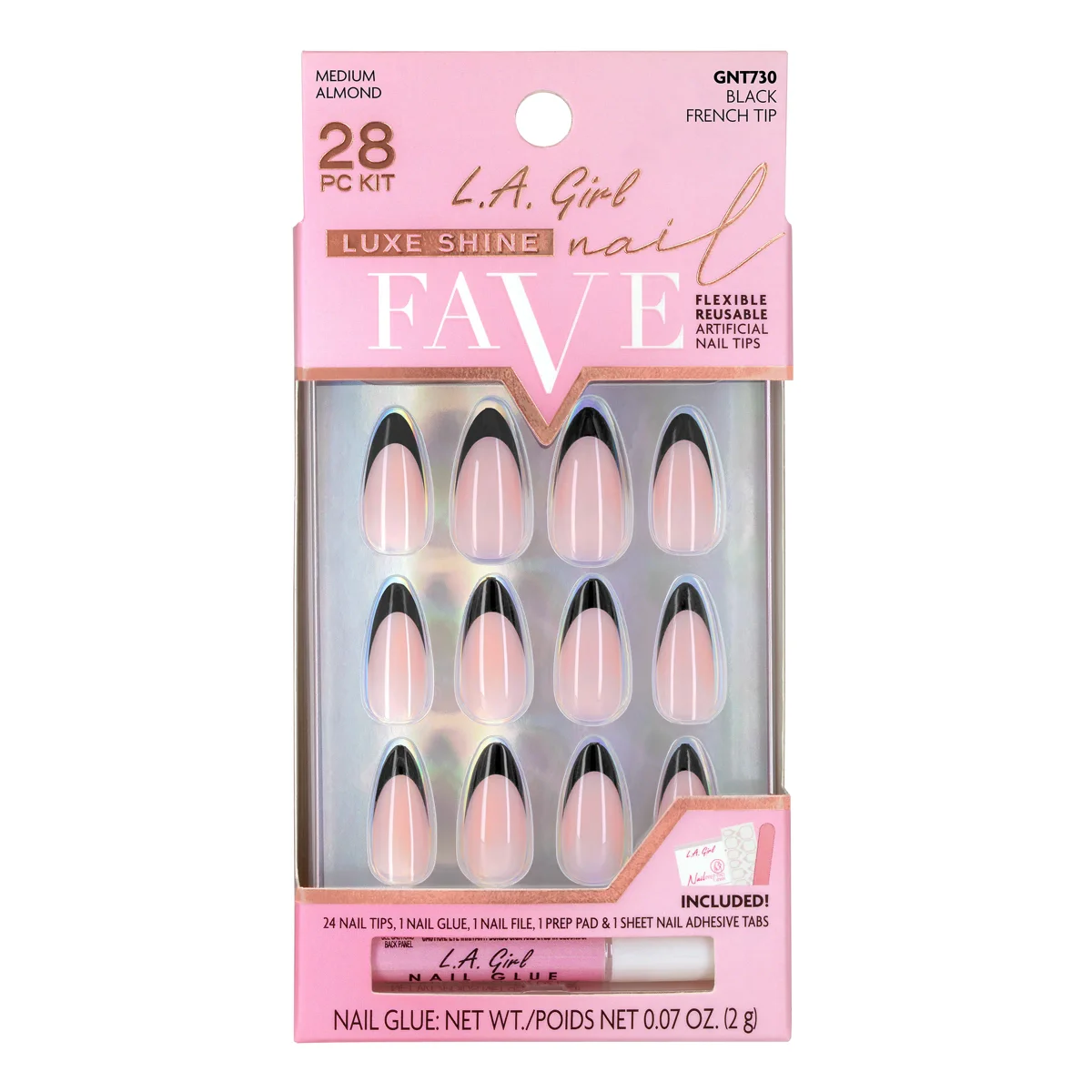 Luxe Shine Fave Nail Tips by L.A. Girl