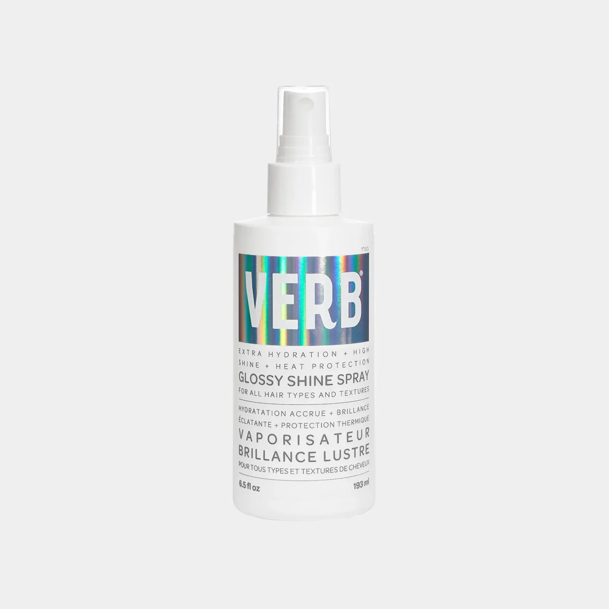 Glossy Shine Spray with Heat Protection by Verb