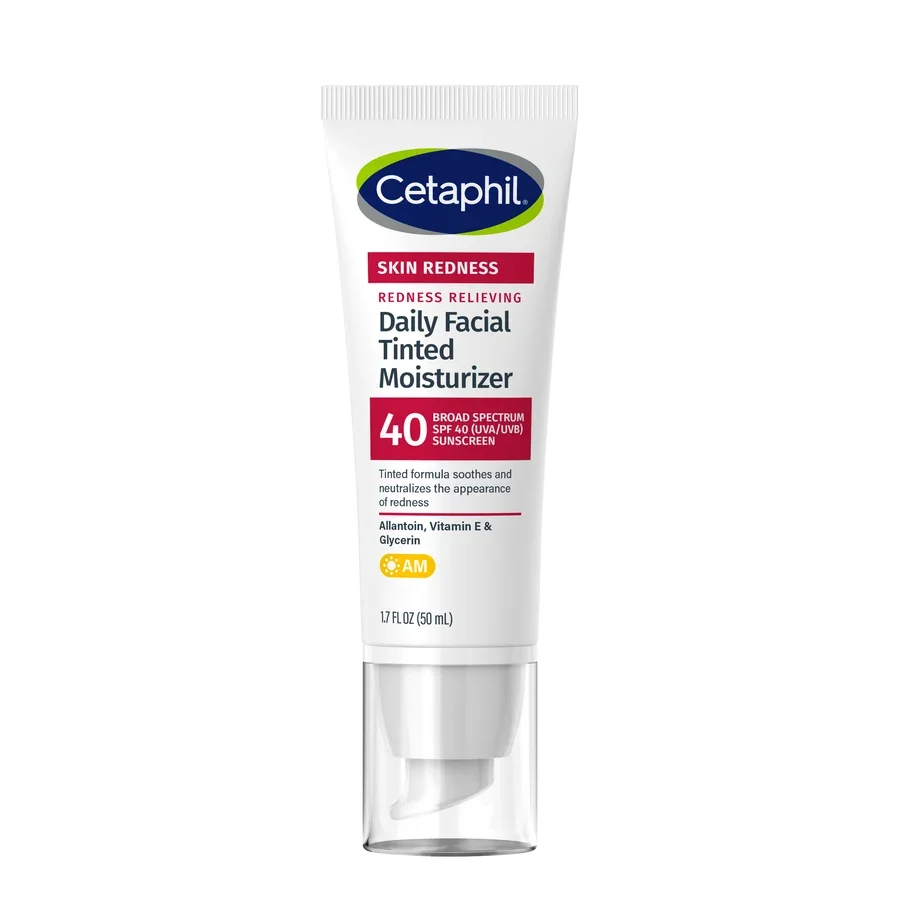 Redness Relieving Daily Facial Tinted Moisturizer SPF 40 by Cetaphil