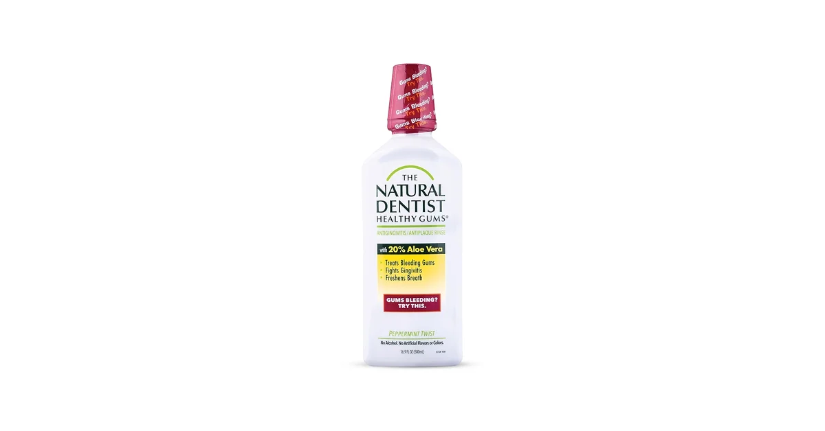 Peppermint Twist Mouthwash by The Natural Dentist