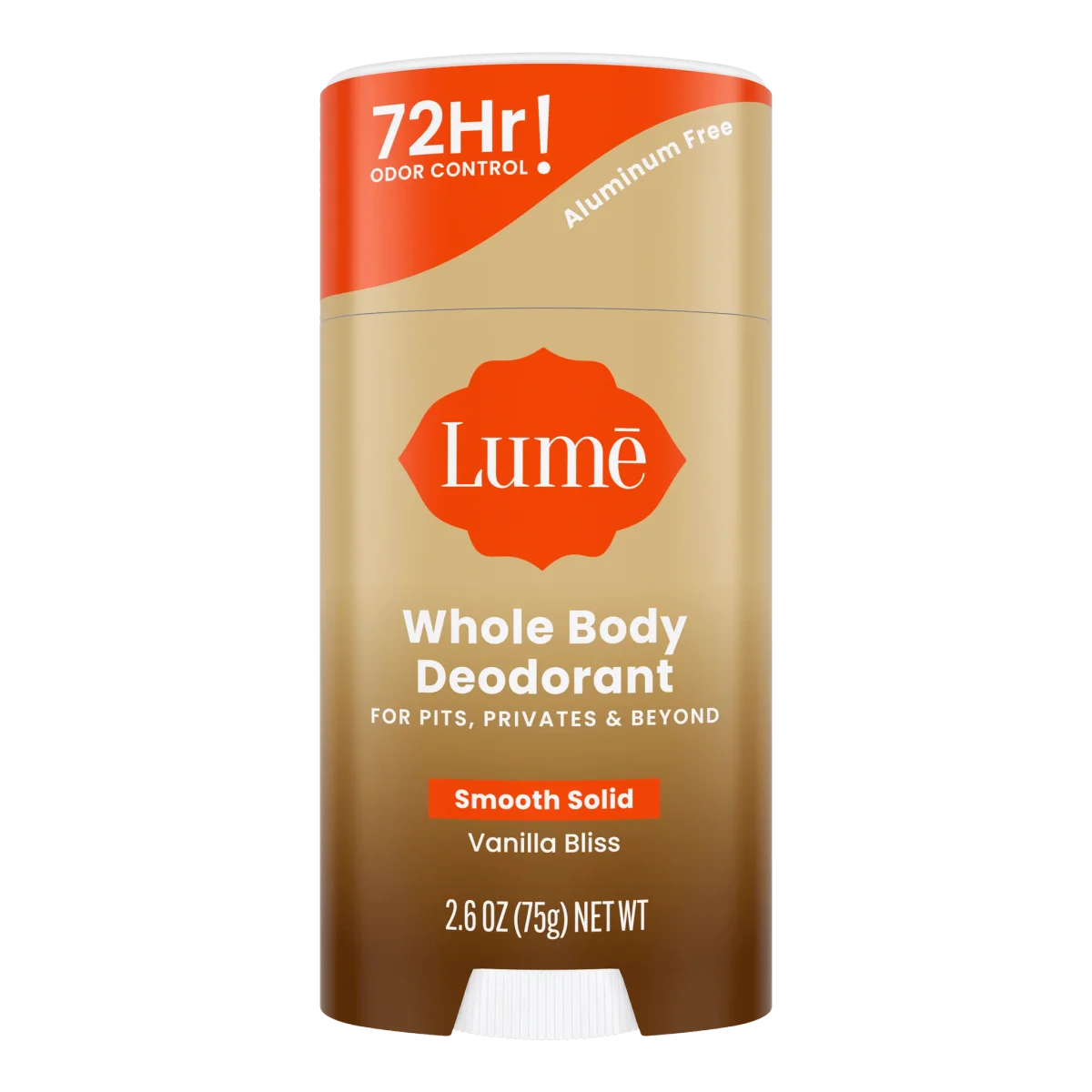 Vanilla Bliss Whole Body Smooth Solid Deodorant by Lume