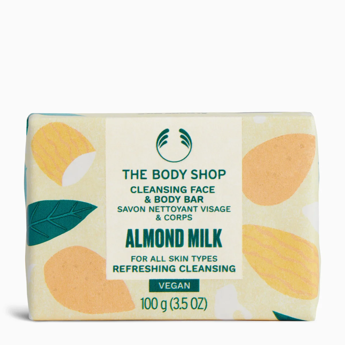 Almond Milk Cleansing Face & Body Bar by The Body Shop