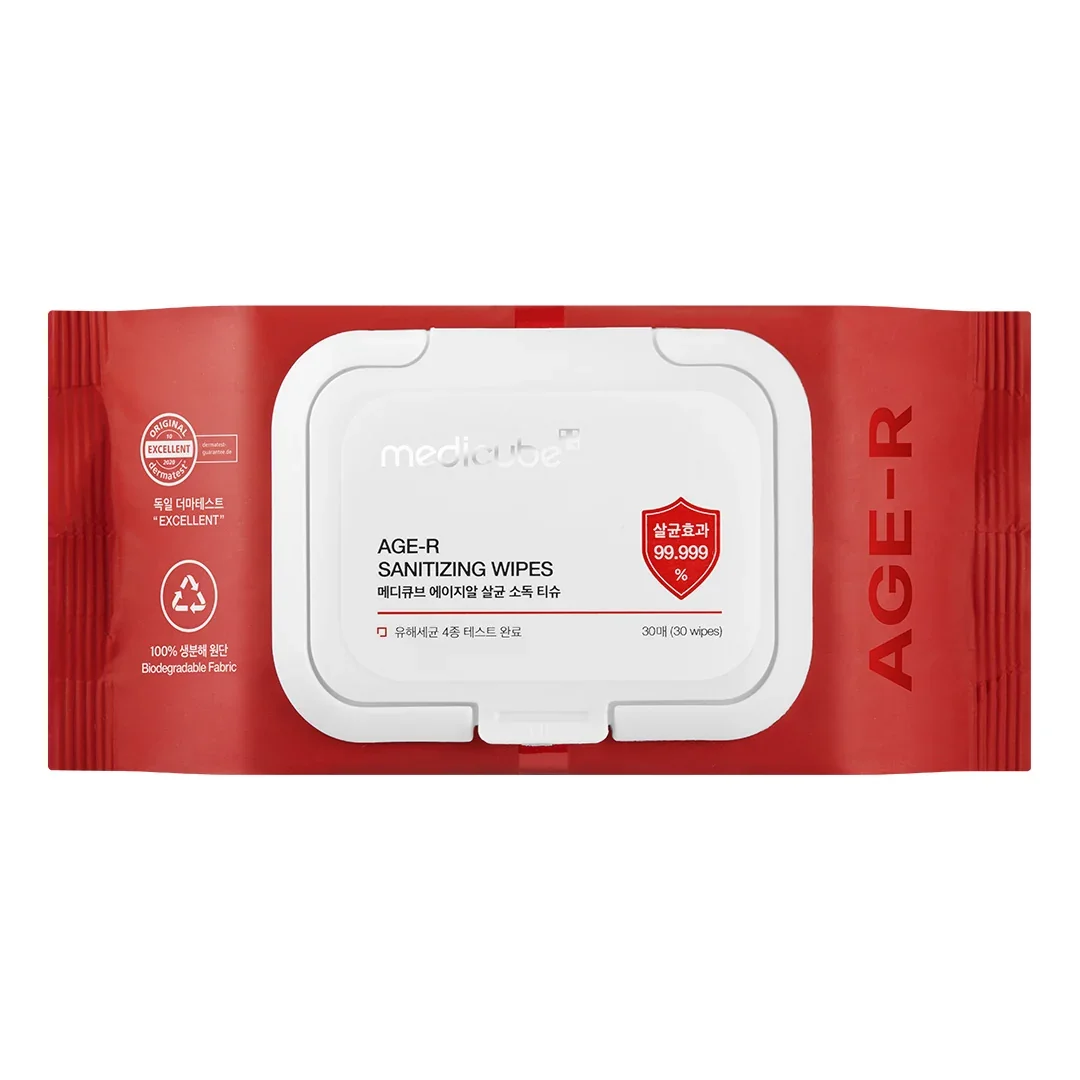 Age-R Sanitizing Wipes by Medicube