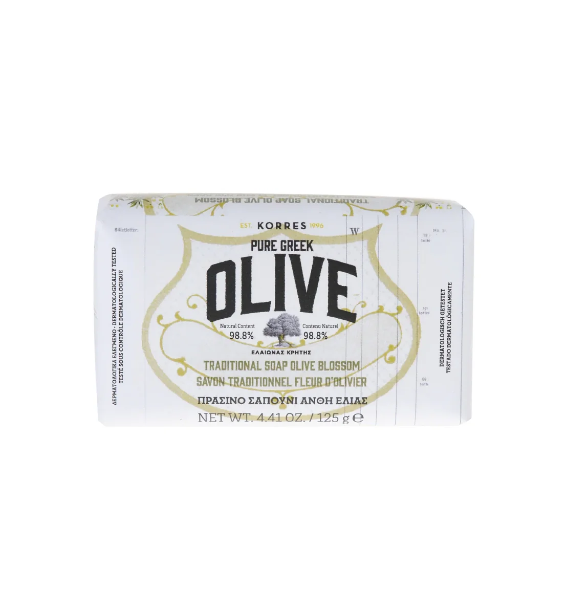 Pure Greek Olive Traditional Soap Olive Blossom by Korres