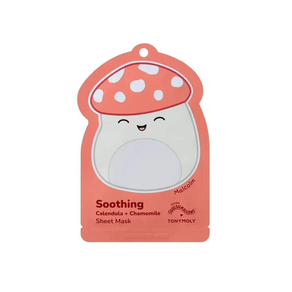 Squishmallows Malcolm Soothing Sheet Face Mask by TONYMOLY