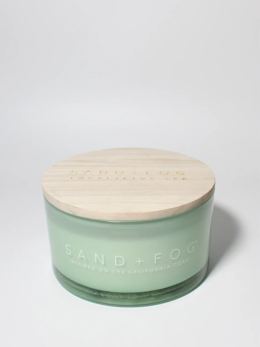 Eucalyptus Spa Candle by Sand + Fog