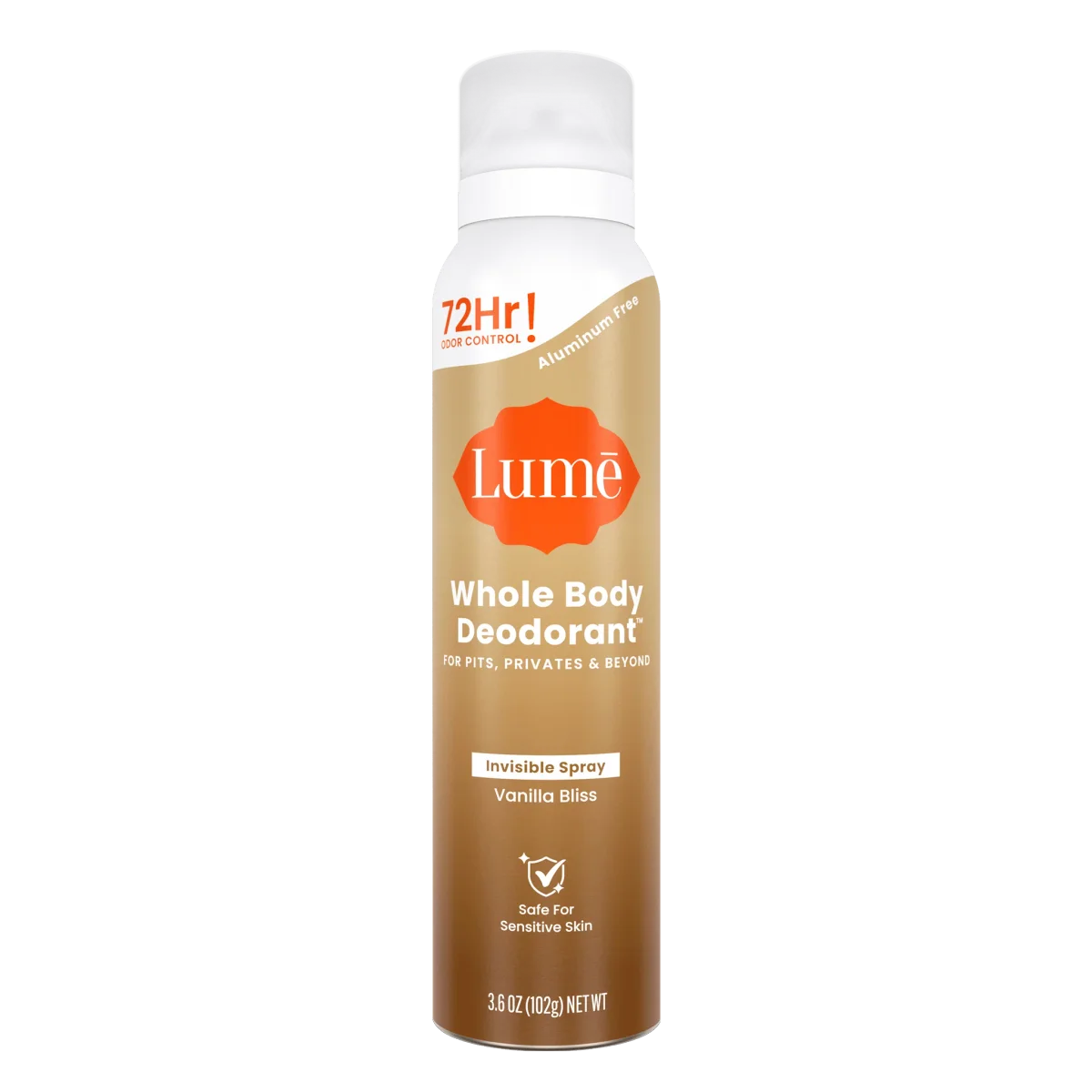 Vanilla Bliss Whole Body Spray Deodorant by Lume
