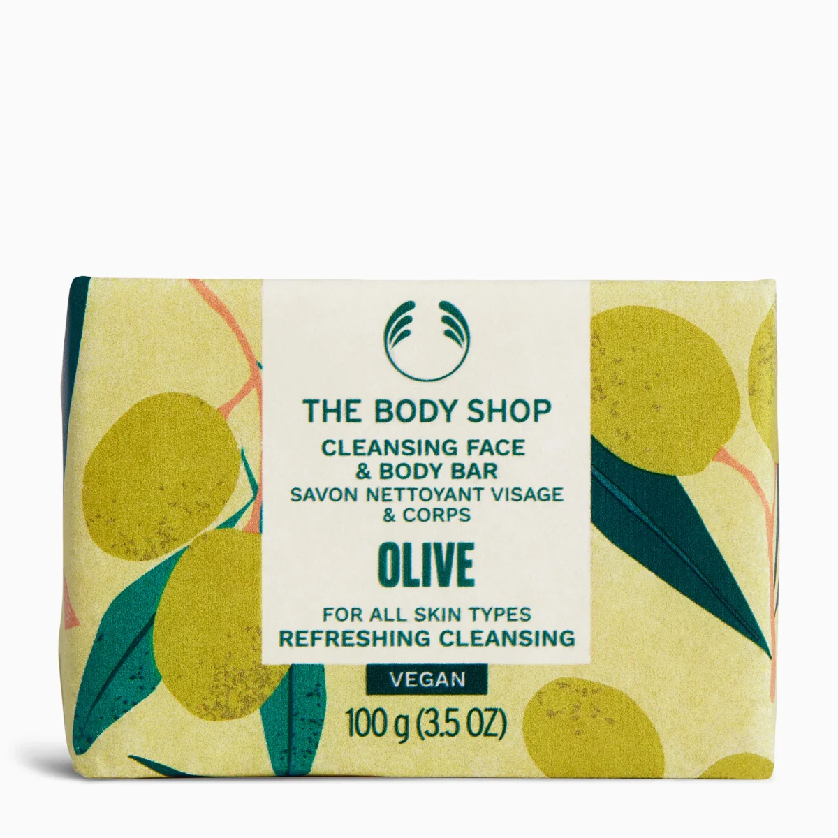 Olive Cleansing Face & Body Bar by The Body Shop