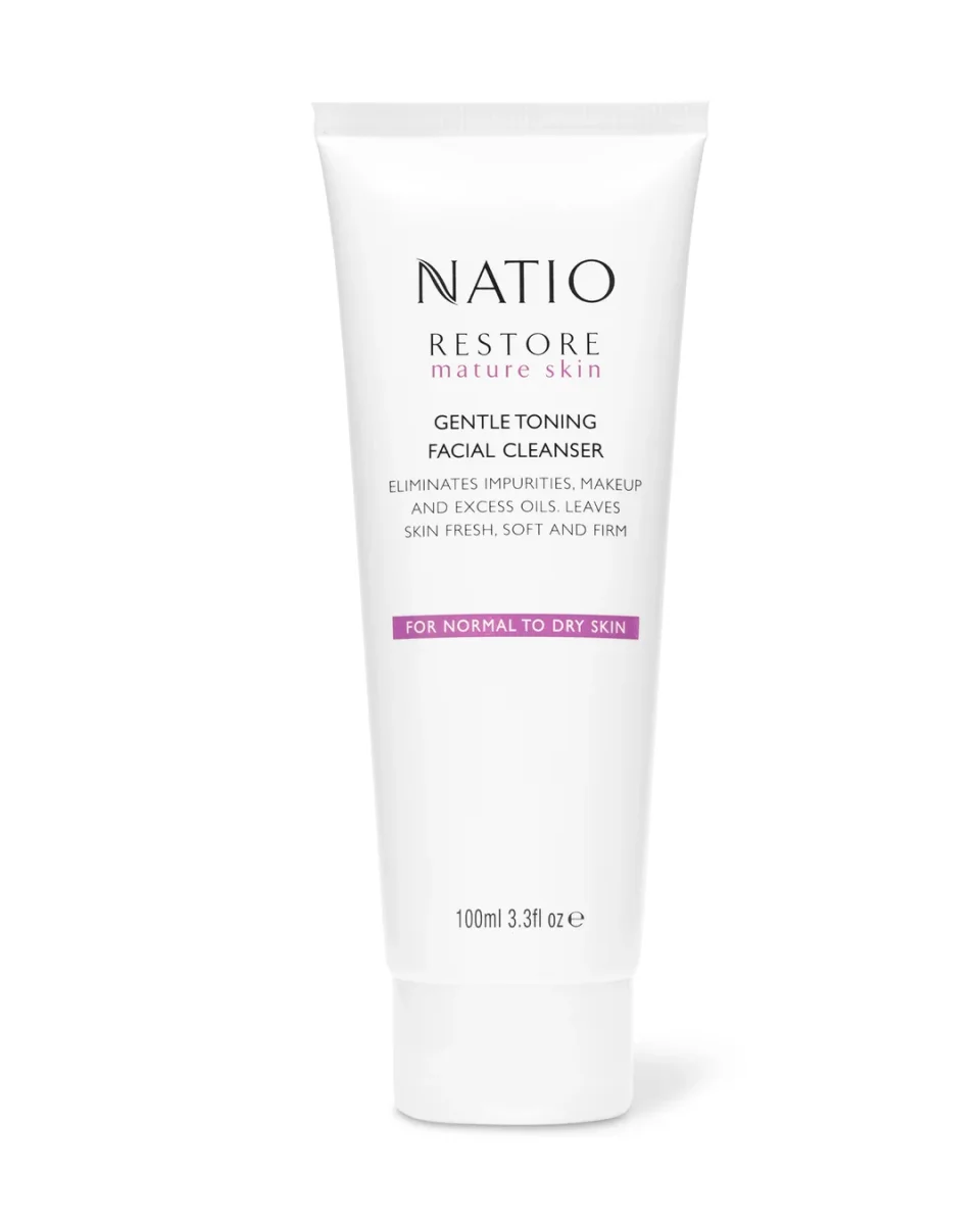 Restore Gentle Toning Facial Cleanser by Natio