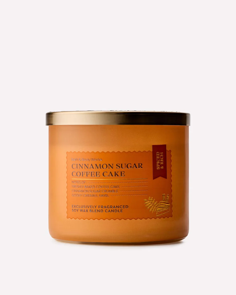 Cinnamon Sugar Coffee Cake Candle by Bath & Body Works