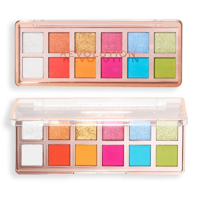 The Vibrant Icon Brights Eyeshadow Palette by Revolution Beauty