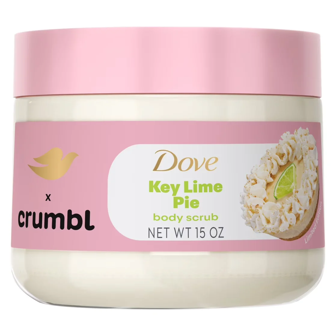 Crumbl Key Lime Pie Body Scrub by Dove