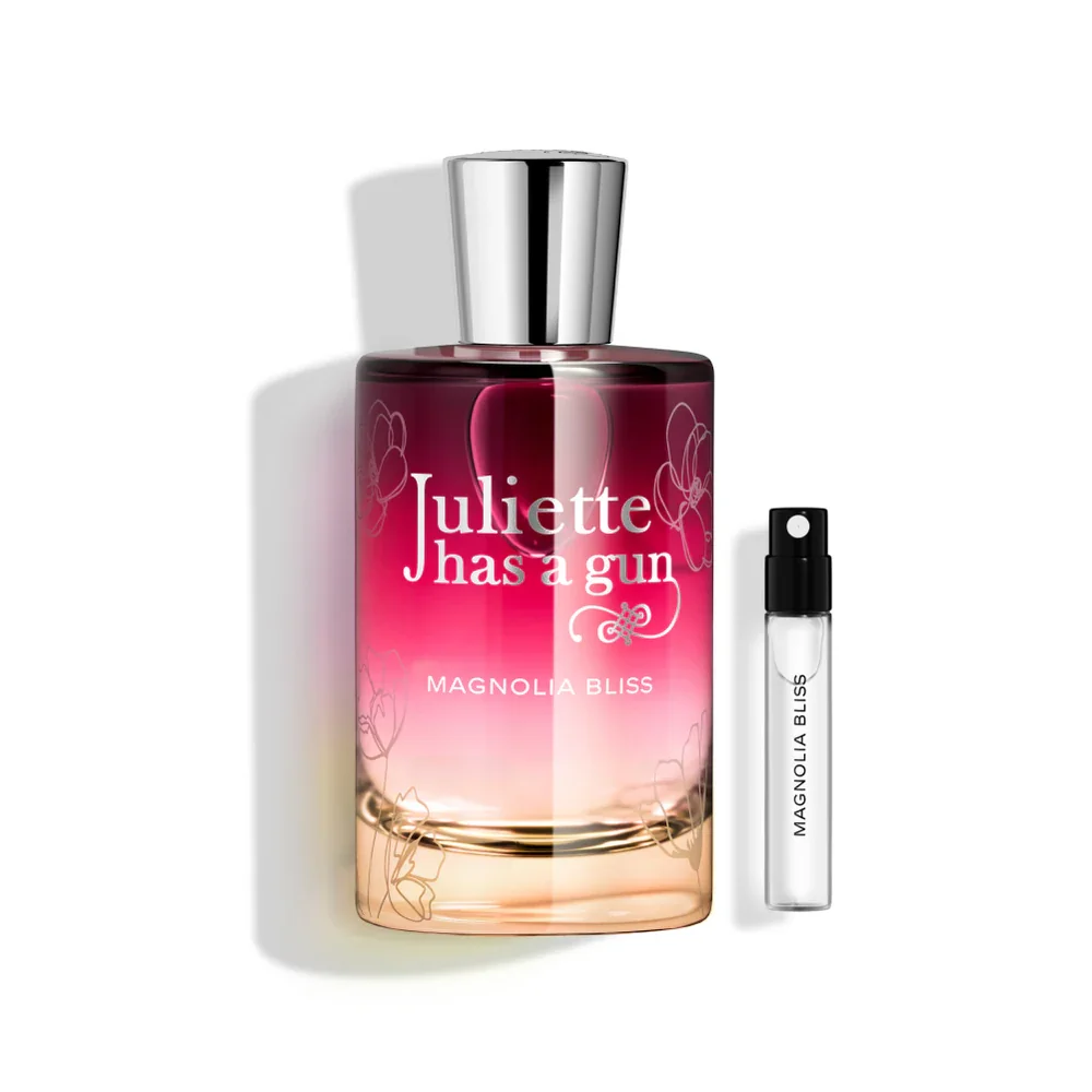 Magnolia Bliss Eau de Parfum by Juliette has a gun