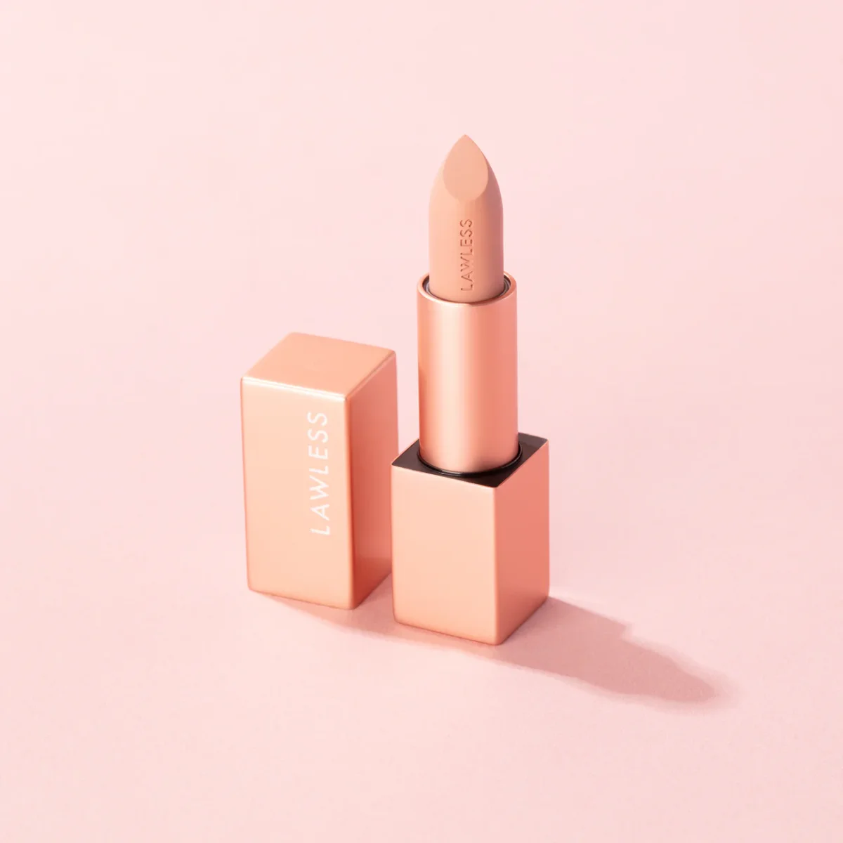 Forget The Filler Lip-Plumping Satin Cream Lipstick by Lawless