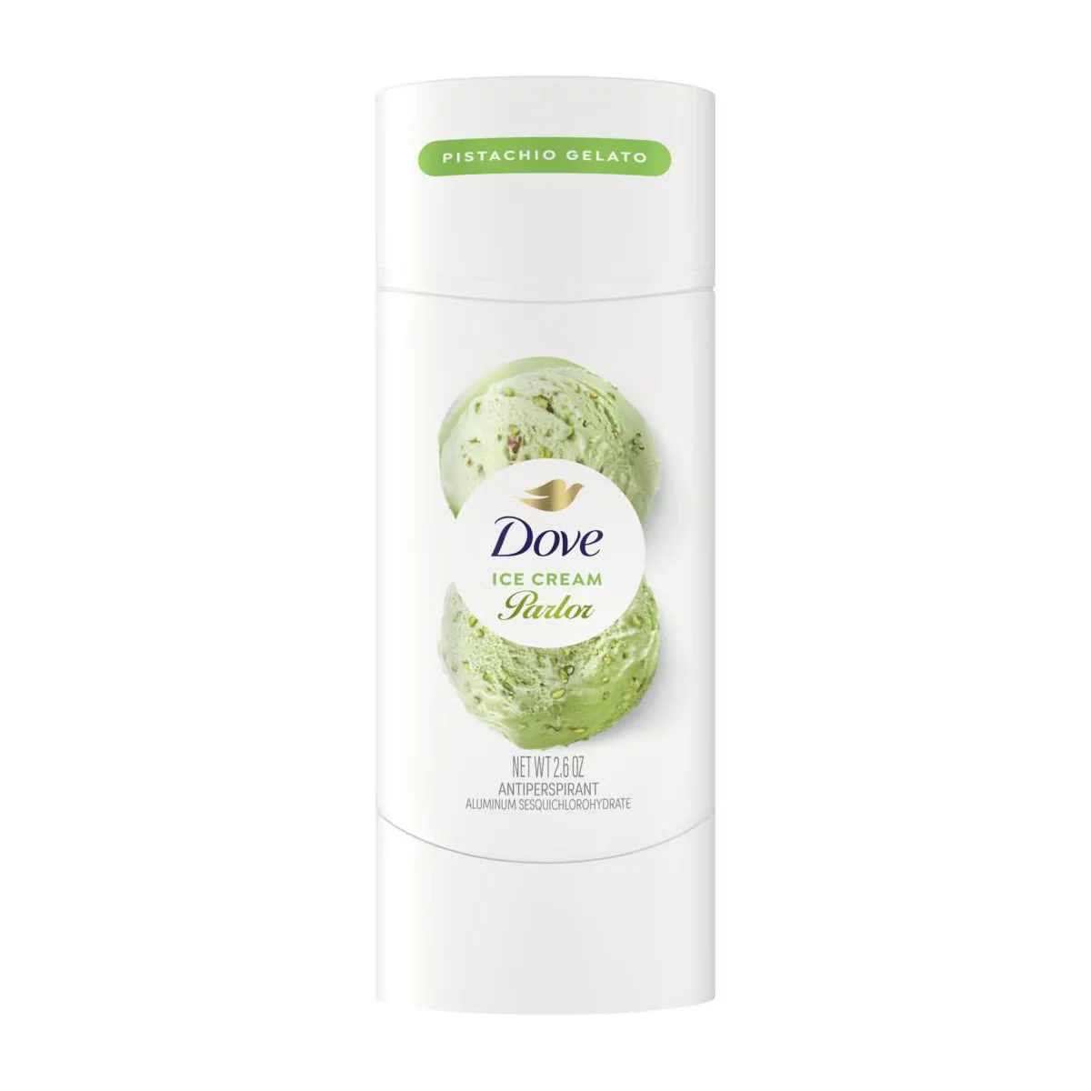Ice Cream Parlor Pistachio Gelato Antiperspirant Stick by Dove