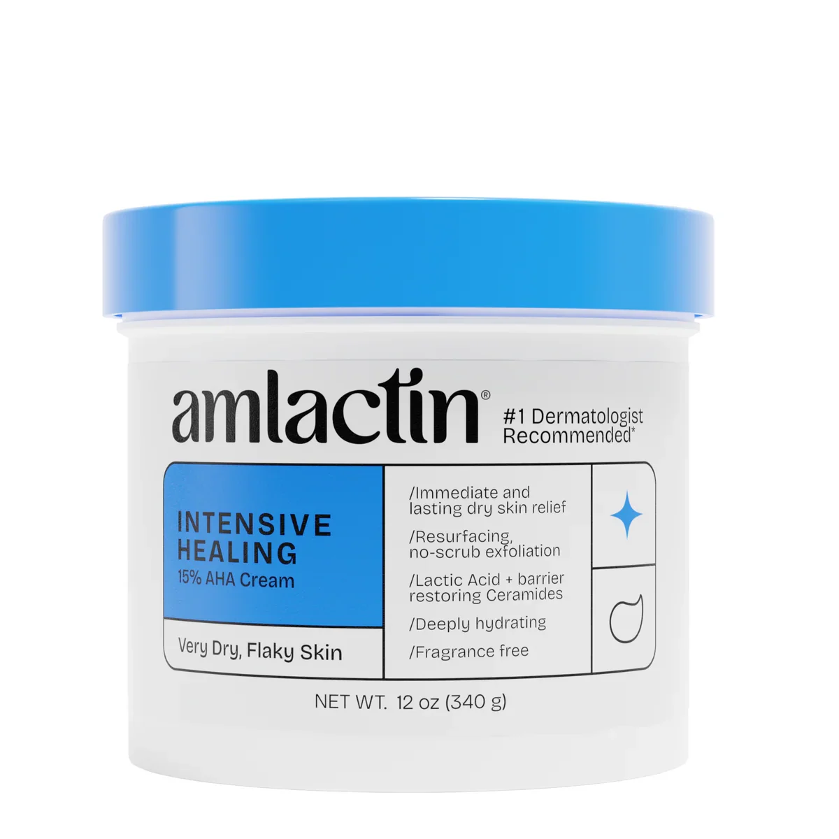 Intensive Healing Cream with 15% Lactic Acid AHA by AmLactin