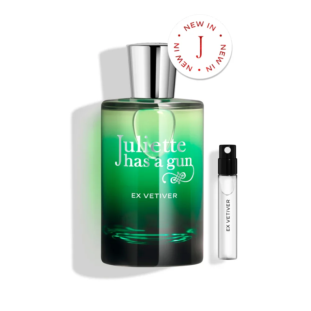 Ex Vetiver Eau de Parfum by Juliette has a gun