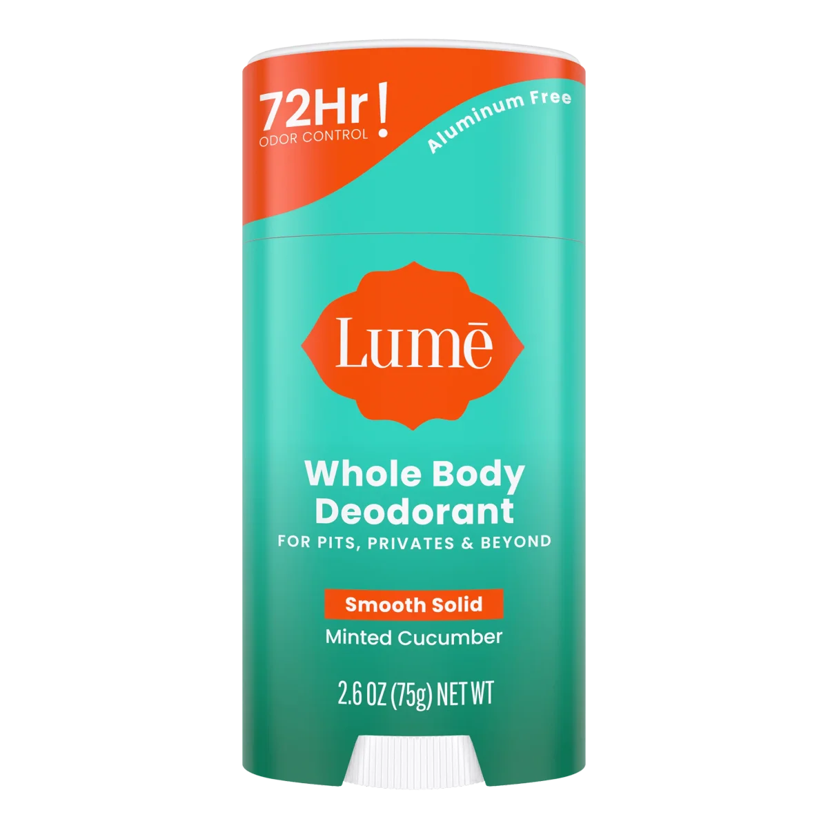Minted Cucumber Whole Body Smooth Solid Deodorant by Lume